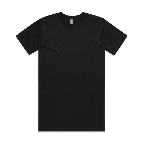 As Colour Men's tall tee 5013 Casual Wear As Colour BLACK SML