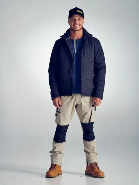 Bisley Workwear Puffer Jacket With Adjustable Hood BJ6928 - Allsorts Workwear