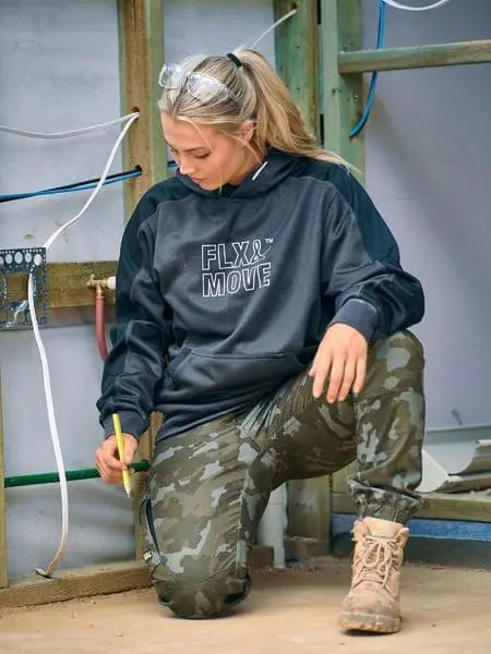 Bisley Workwear Pullover Hoodie With Print BK6902P - Allsorts Workwear