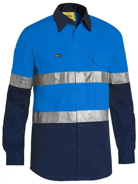Bisley 3M Taped Cool Lightweight Hi Vis Shirt BS6696T - Allsorts Workwear