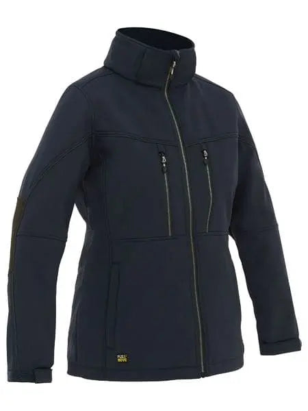 Bisley Flex & Move Women's Hooded Soft Shell Jacket BJL6570 - Allsorts Workwear