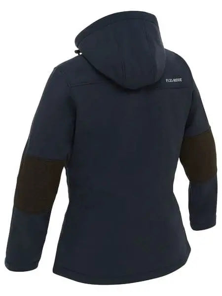 Bisley Flex & Move Women's Hooded Soft Shell Jacket BJL6570 - Allsorts Workwear