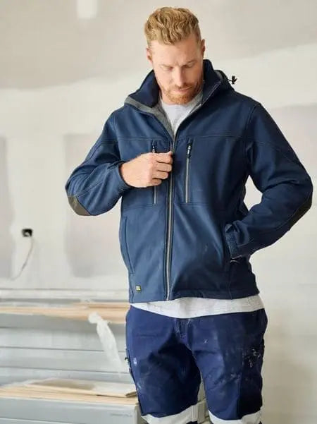 Bisley Flex & Move™ Hooded Softshell Jacket BJ6570 - Allsorts Workwear