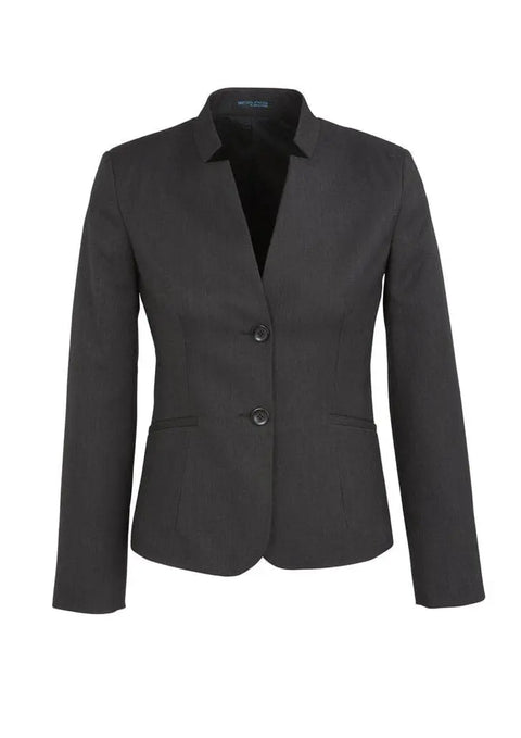 Biz Corporates Women's Short Jacket with Reverse Lapel 60113 - Flash Uniforms