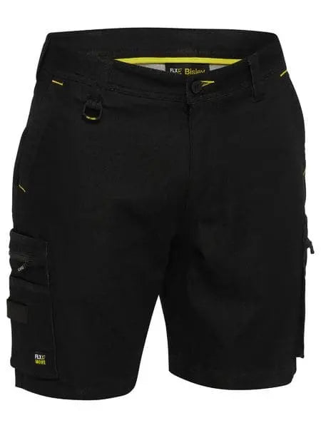 Bisley Flex & Move Stretch Denim Zip Cargo Pants BSHC1335 - Allsorts Workwear