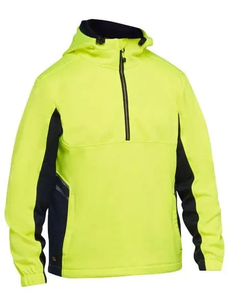 Bisley Workwear Hi Vis Water Repellent Fleece Hoodie BK6571 - Allsorts Workwear