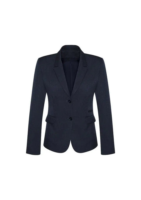 Biz Corporates Womens 2 Button Mid Length Jacket 64019 - Flash Uniforms