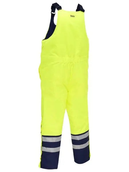Bisley Workwear Taped Hi Vis Freezer Bib & Brace Coverall BAB6452T - Allsorts Workwear