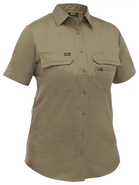 Bisley Women's X Airflow Stretch Ripstop Work Shirt BL1490 - Allsorts Workwear