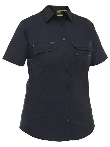 Bisley Women's X Airflow Stretch Ripstop Work Shirt BL1490 - Allsorts Workwear