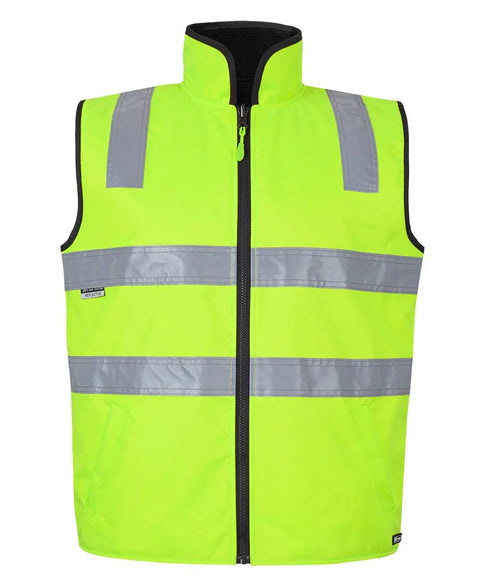 JB'S Hi-Vis Reversible Vest 6D4RV - Allsorts Workwear