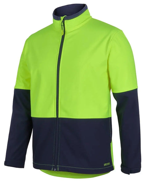 Jbs Hi-Vis water resist sofshell jacket 6HRJ - Allsorts Workwear
