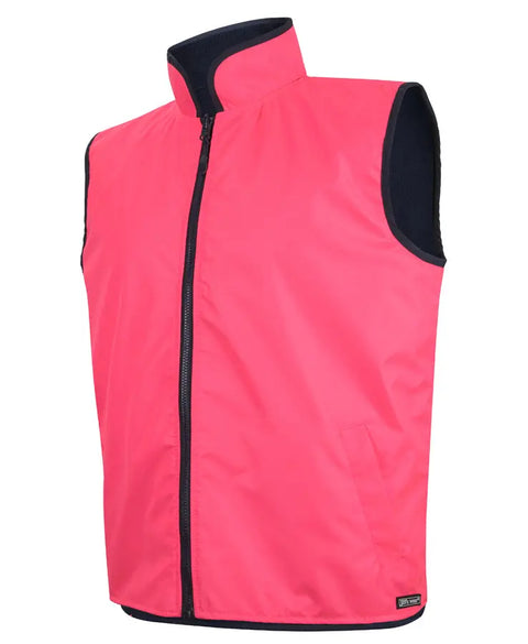 JB'S Hi-Vis Reversible Vest 6HRV - Allsorts Workwear