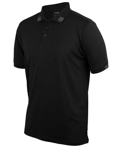 JB's Podium 4 Stripe Short Sleeve Stretch Polo 7S4P - Allsorts Workwear
