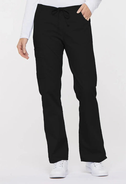 Dickies EDS Signature Women's Flare Mid Rise Cargo Scrub Pant 86206 Simply Scrubs Australia