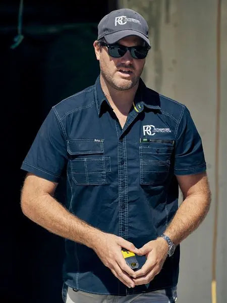 Bisley Workwear Flex & Move™utility Short Sleeve Shirt BS1144 - Allsorts Workwear