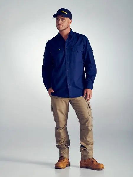 Bisley Workwear X Airflow™ Ripstop Engineered Cargo Work Pant BPC6475 - Allsorts Workwear
