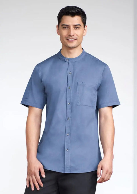 Biz Collection Men's Salsa Short Sleeve Chef Shirt CH329MS - Allsorts Workwear