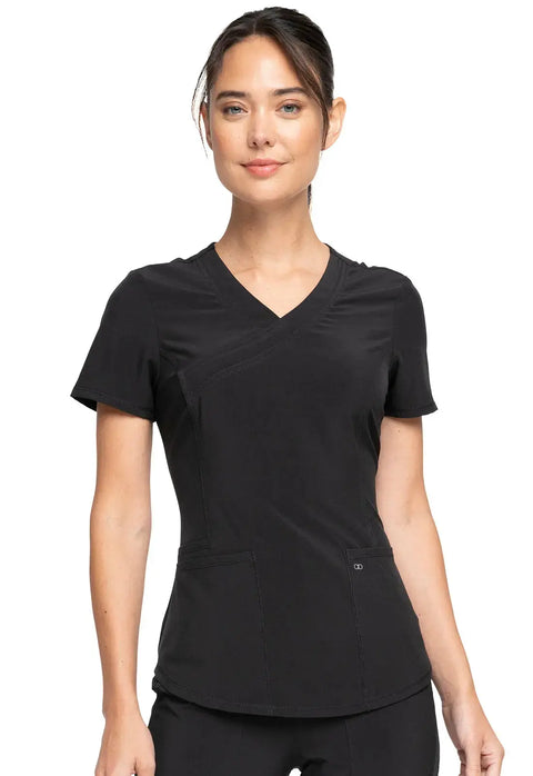 Cherokee Allura Women's Mock Wrap Scrub Top CKA688 Simply Scrubs Australia