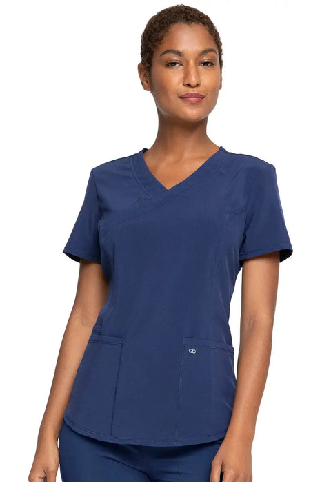 Cherokee Allura Women's Mock Wrap Scrub Top CKA688 Simply Scrubs Australia