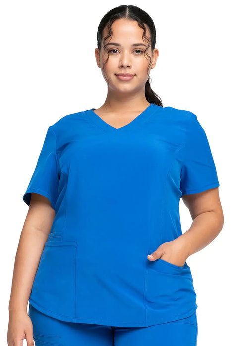 Cherokee Allura Women's Mock Wrap Scrub Top CKA688 Simply Scrubs Australia
