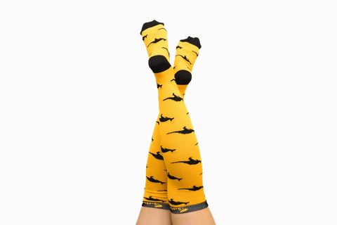 Softies Women's Fashion Kangaroos Nursing Socks KANGS01 - Allsorts Workwear
