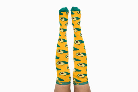 Softies Women's Fashion Avocado Nursing Socks AVOS01 - Allsorts Workwear