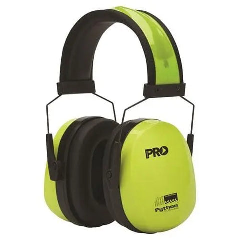 Pro Choice Python Earmuffs Hi-vis - Slim-fit - EMPYTS PPE Pro Choice CLASS 5