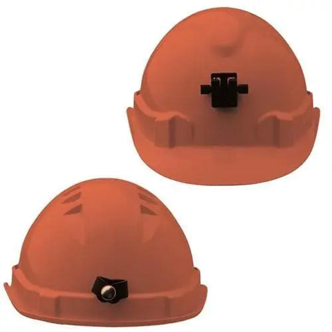 Pro Choice Hard Hat (V6) - Vented, 6 Point Push-lock Harness C/w Lamp Bracket X 20 - HHV6LB PPE Pro Choice ORANGE
