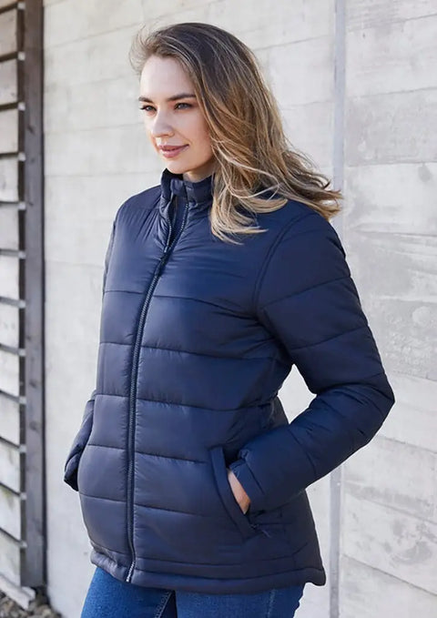 Biz Collection Women’s Alpine Puffer Jacket J212L - Flash Uniforms
