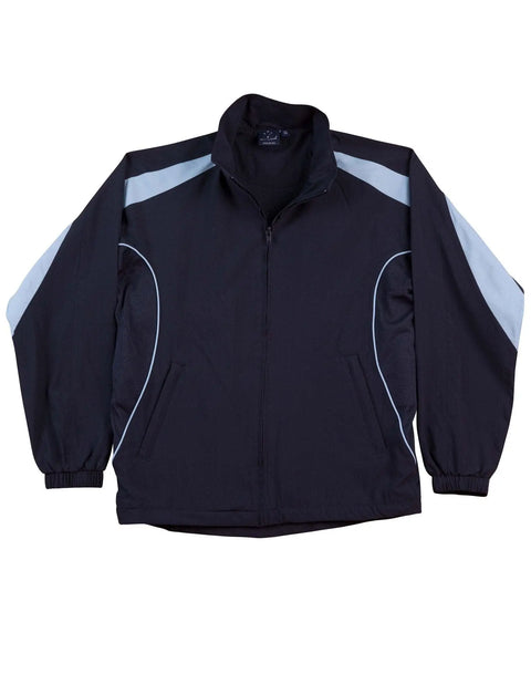 Legend Kids Warm Up Jacket JK53K Casual Wear Winning Spirit 6K Navy/Sky Blue