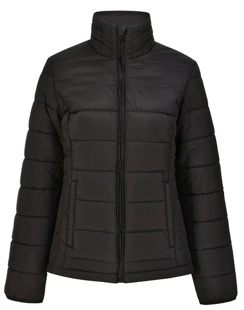 Winning Spirit Ladie's Sustainable Insulated Puffer Jacke JK60 Casual Wear Winning Spirit 6 Black