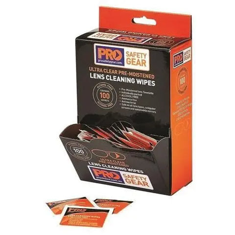 Pro Choice Lens Cleaning Wipes, Alcohol Free - LC100AF PPE Pro Choice