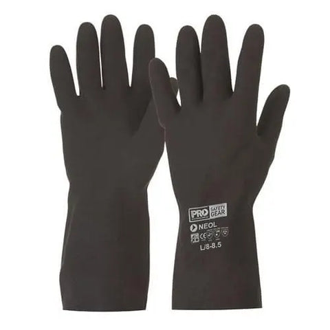 Pro Choice Black Neoprene Heavy Duty - Length 33cm X12 - NEO PPE Pro Choice L/8