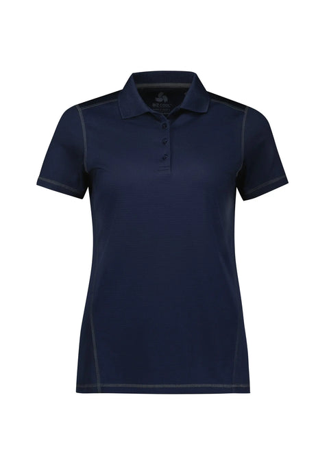 Biz Collection Womens Dart Contrast Polo Shirt P419LS - Allsorts Workwear