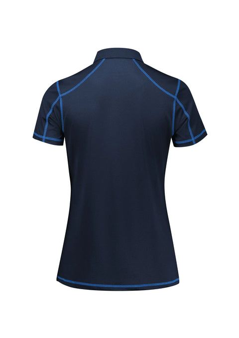 Biz Collection Womens Dart Contrast Polo Shirt P419LS - Allsorts Workwear