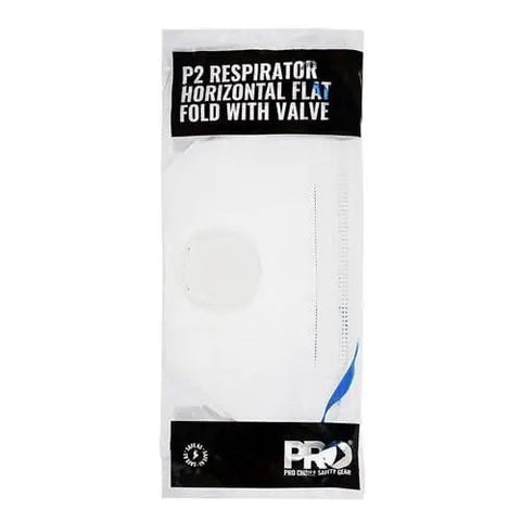 Pro Choice Horizontal Flat Fold Respirator P2, With Valve - PC5025 - Allsorts Workwear