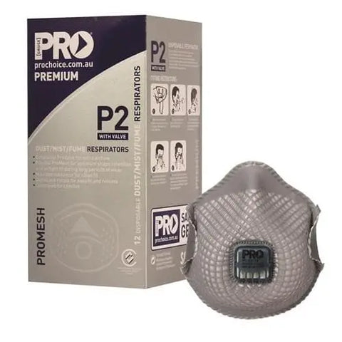 Pro Choice Pro-mesh Respirator P2, With Valve - PC822 - Allsorts Workwear