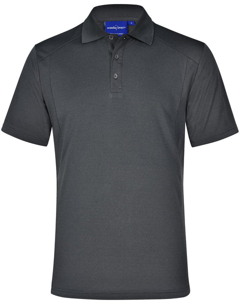 Winning Spirit Lucky Bamboo Polo Men's Ps59 Casual Wear Winning Spirit Storm Grey S