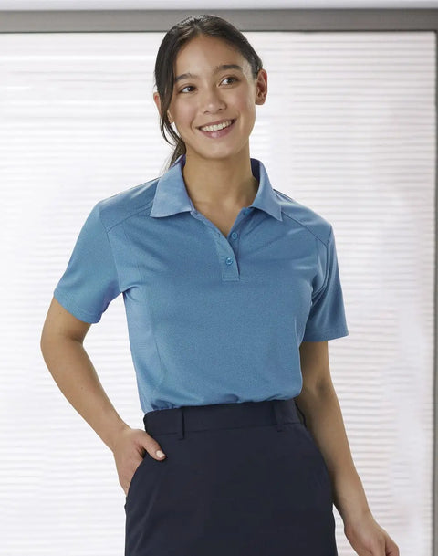 Winning Spirit Lucky Bamboo Polo Ladies Ps60 Casual Wear Winning Spirit Artic Blue 8
