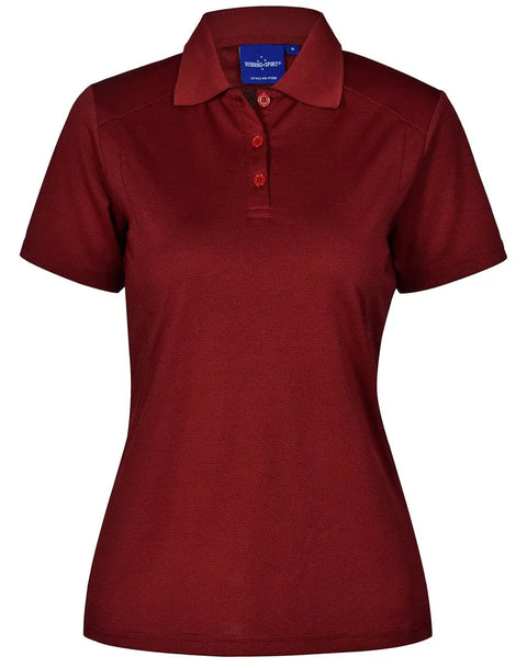 Winning Spirit Lucky Bamboo Polo Ladies Ps60 Casual Wear Winning Spirit Ruby 8