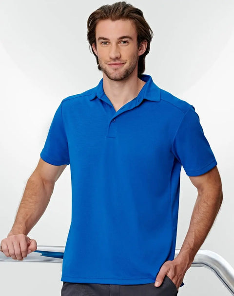 Mens Bamboo Charcoal Corporate Short Sleeve Polo PS87 Casual Wear Winning Spirit