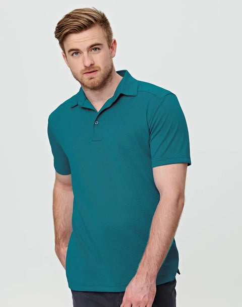 Mens Bamboo Charcoal Corporate Short Sleeve Polo PS87 Casual Wear Winning Spirit