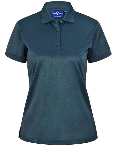 Winning Spirit Ladie's Sustainable Poly/Cotton Corporate Polo PS92 Casual Wear Winning Spirit Heavy Cloud 8