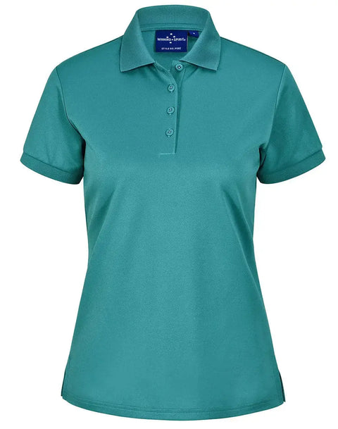 Winning Spirit Ladie's Sustainable Poly/Cotton Corporate Polo PS92 Casual Wear Winning Spirit Teal 8