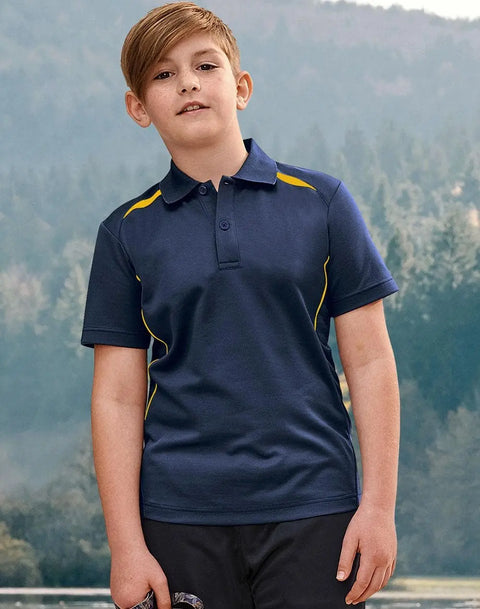 Winning Spirit Kid's Sustainable Poly/Cotton Polo Shirt PS93K Casual Wear Winning Spirit