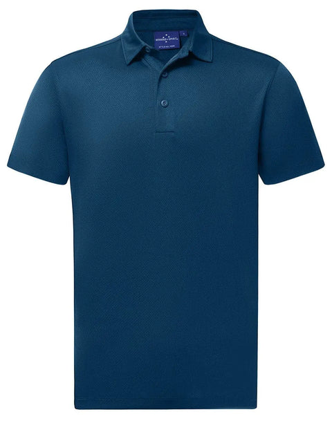 Sustainable Jacquard Knit Polo Shirt PS95 - Allsorts Workwear