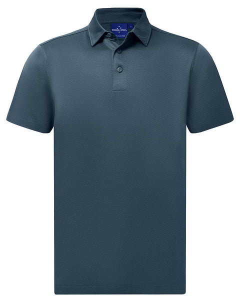 Sustainable Jacquard Knit Polo Shirt PS95 - Allsorts Workwear