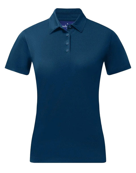 Women's Sustainable Jacquard Knit Polo Shirt PS96 - Allsorts Workwear