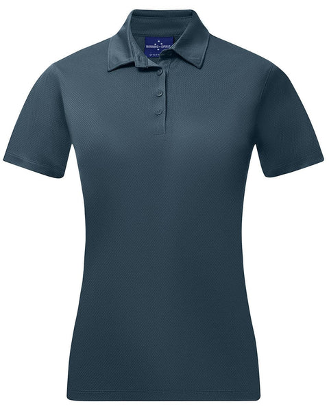 Women's Sustainable Jacquard Knit Polo Shirt PS96 - Allsorts Workwear